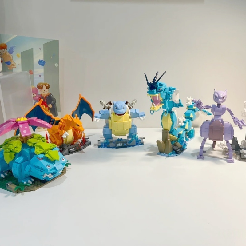 Model Kit Quick Pokemon - Pokemon Assembled Building Blocks Toys Anime