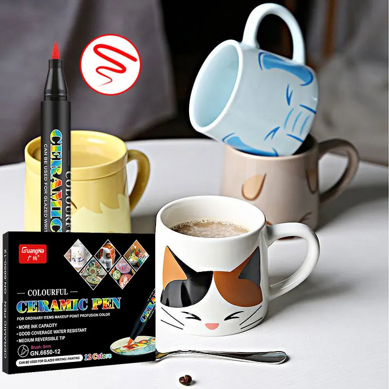 Model Kit Markers - GN 12/24 Colors High Temperature Oven