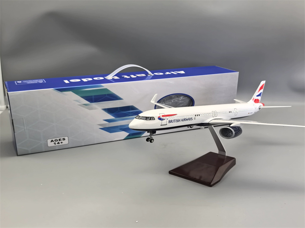 Model Kit Airplane - Airplane Resin 1/100 Scale 321neo A321