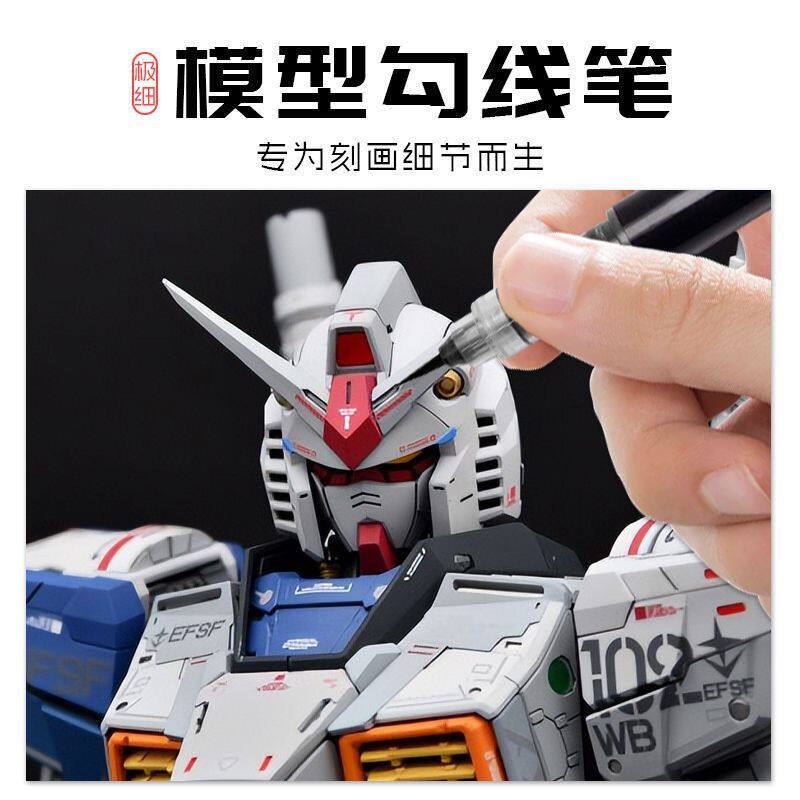 Model Kit Markers - Acrylic Pigment Hook Line Marker Pen