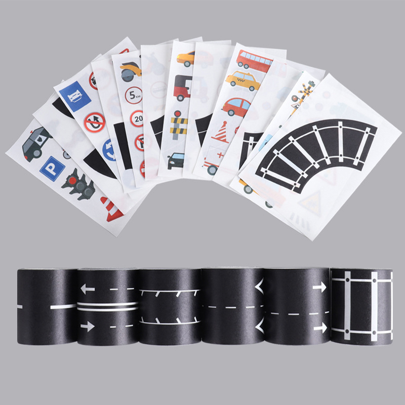 Masking Tape Thin - 6 rolls/box DIY road and rail