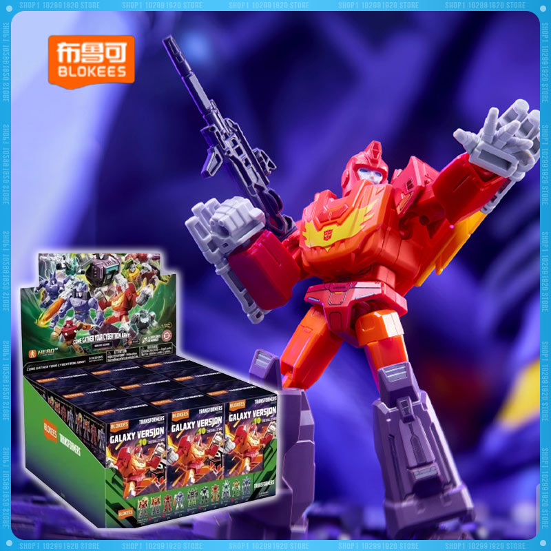 Model Kit Transformers Blokees - New Blokees Figures Transformation Defender Version