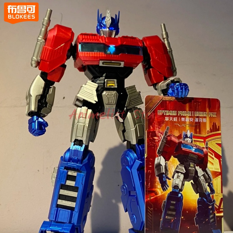 Model Kit Transformers Blokees - Genuine Blokees Transformers One Optimus Prime