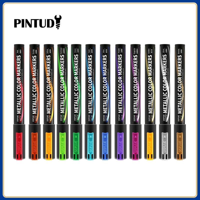 Model Kit Markers - 【2026 New】DSPIAE MKA 12 Colors Metallic
