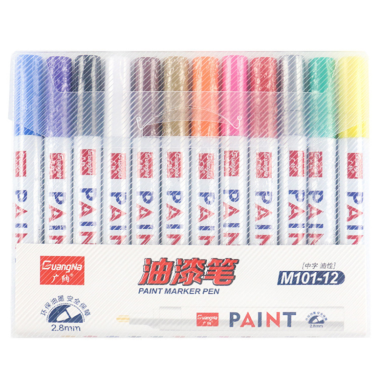 Model Kit Markers - 12Pcs White Paint Markers Pens Permanent