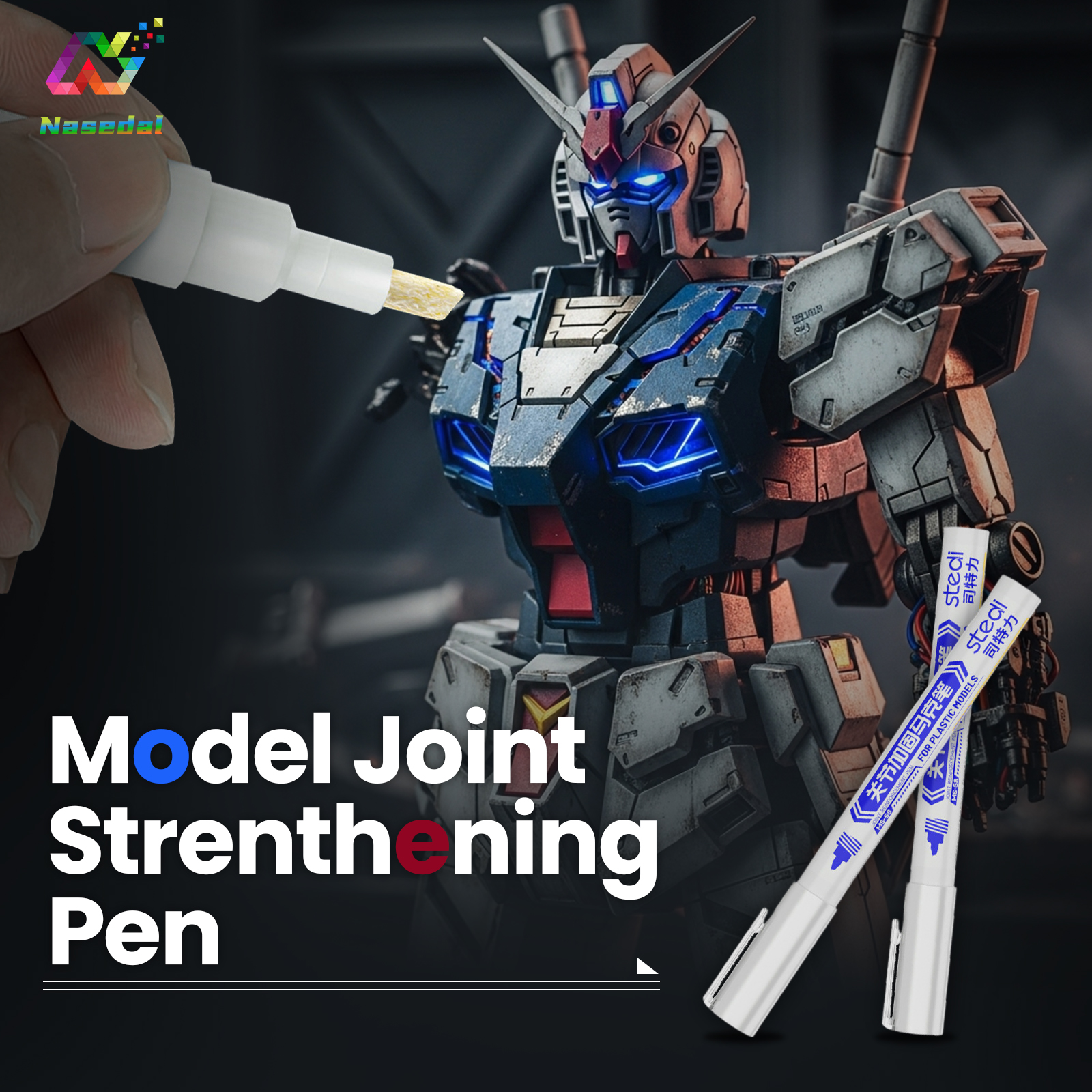 Model Kit Markers - Stedi MS-58 Model Joint Fixing Pens