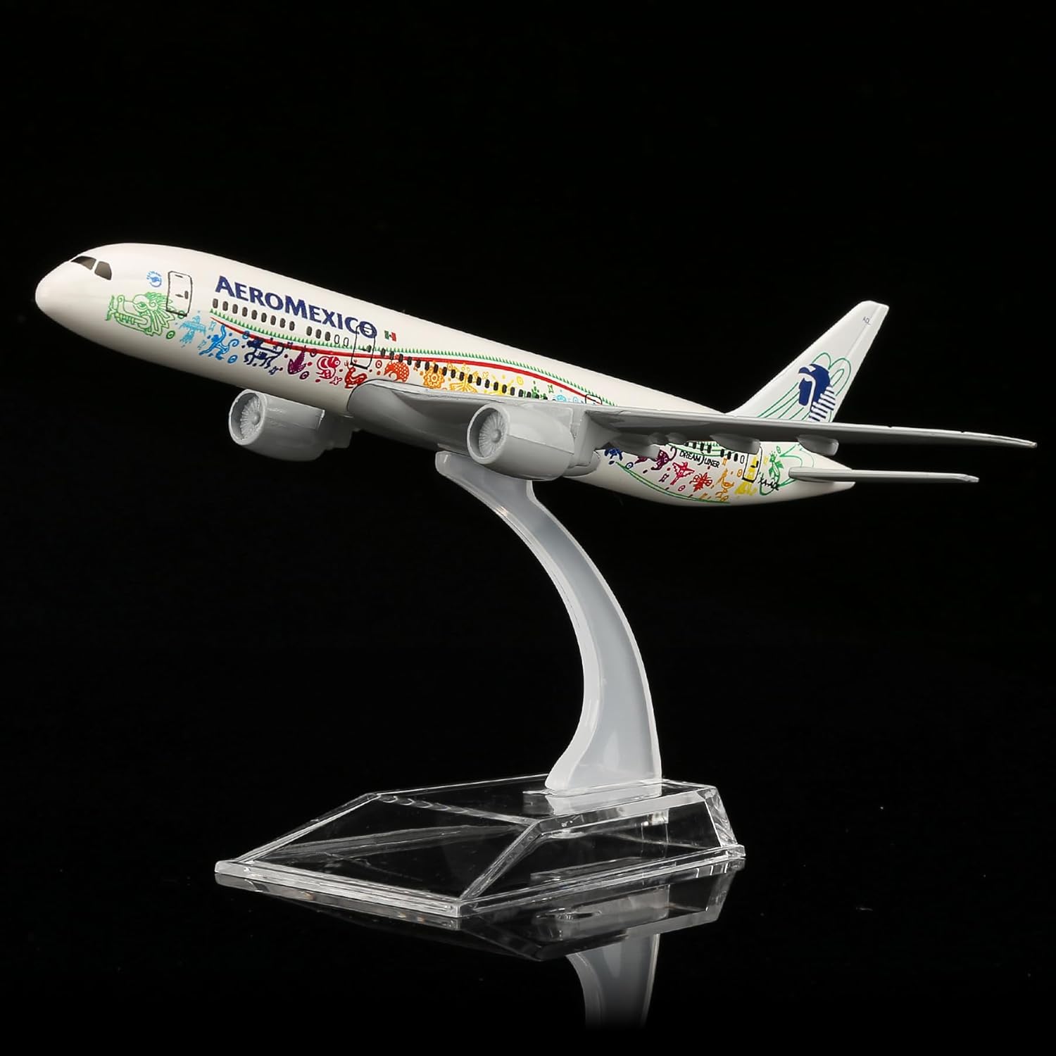 Model Kit Airplane - 16cm Toy Airplane Model Aeromexico B787