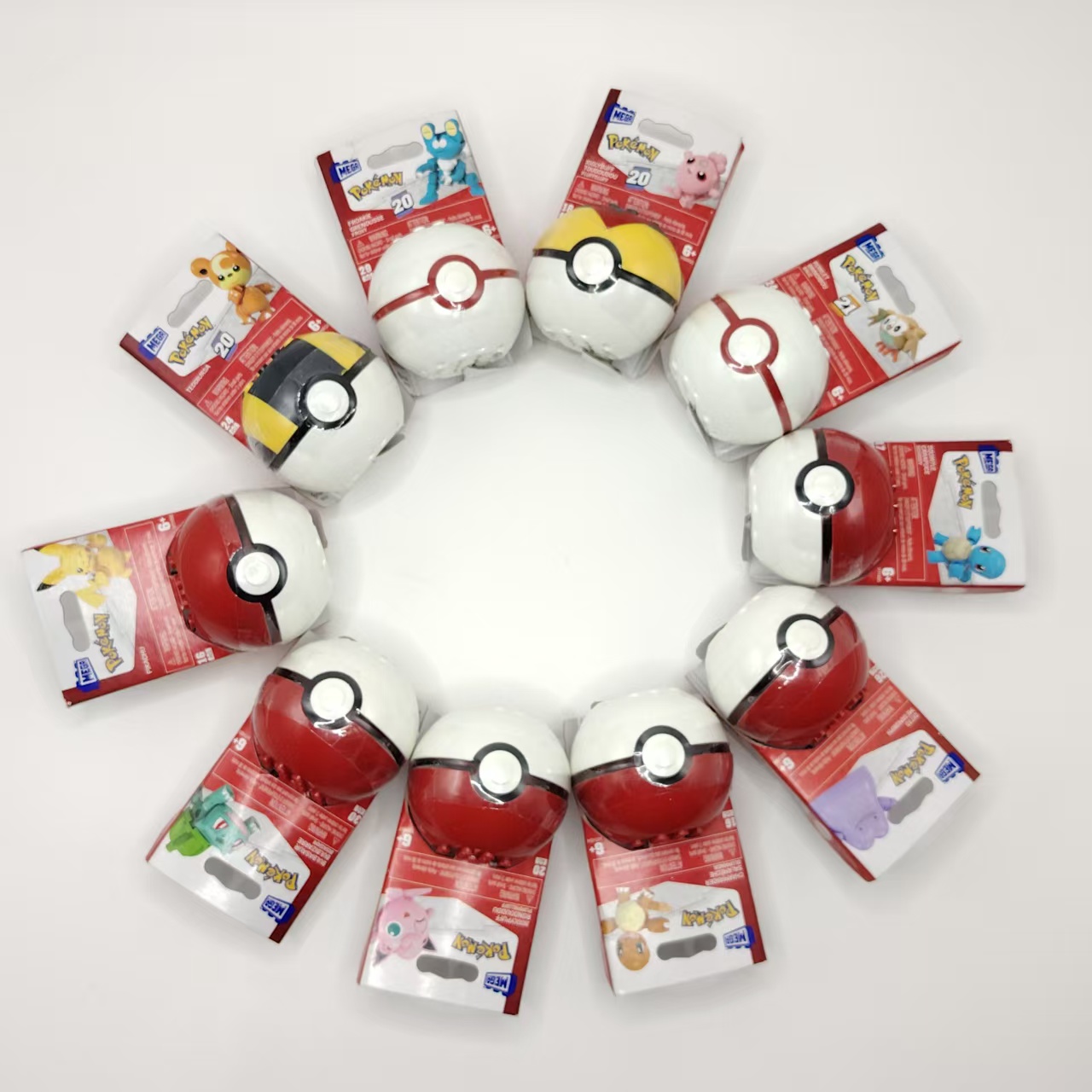 Model Kit Quick Pokemon - 1pcs Pokemon Ball Can Choose Assembled