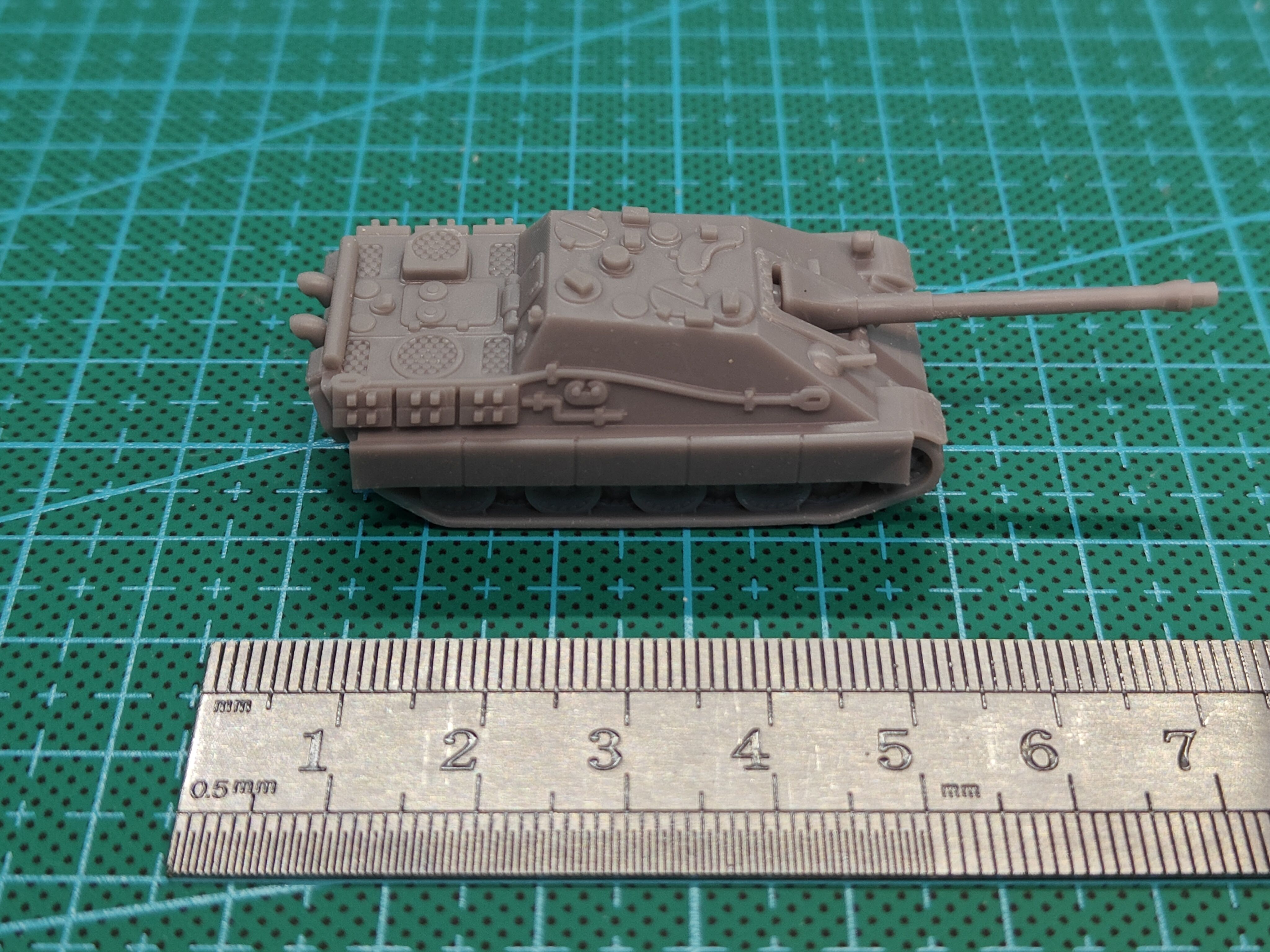 Model Kit Yamato Space - 1/144 Scale Jagdpanther Tank Destroyer MODEL