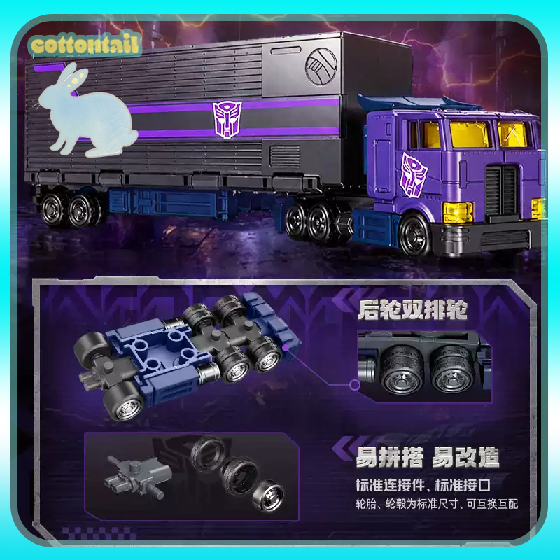 Model Kit Transformers Blokees - Original Transformers Blokees Wheels CT02 -
