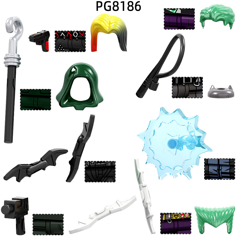 Model Kit Pg - The PG8186 Weapons Pants Hair Parts