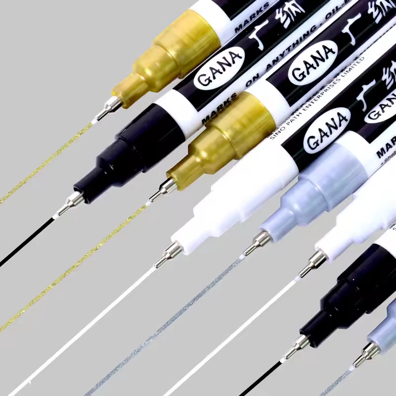 Model Kit Markers - 4/12pcs DIY Reflective Paint Marker Pens