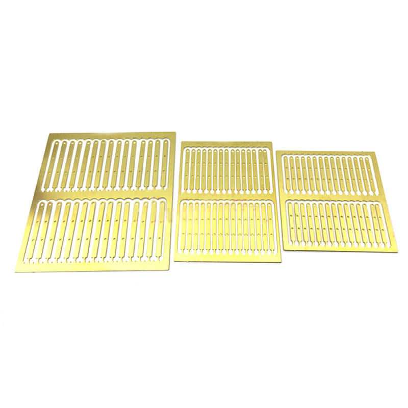 Photo Etch Brass - 1Set Civil Boat Model Railings Photo-etched