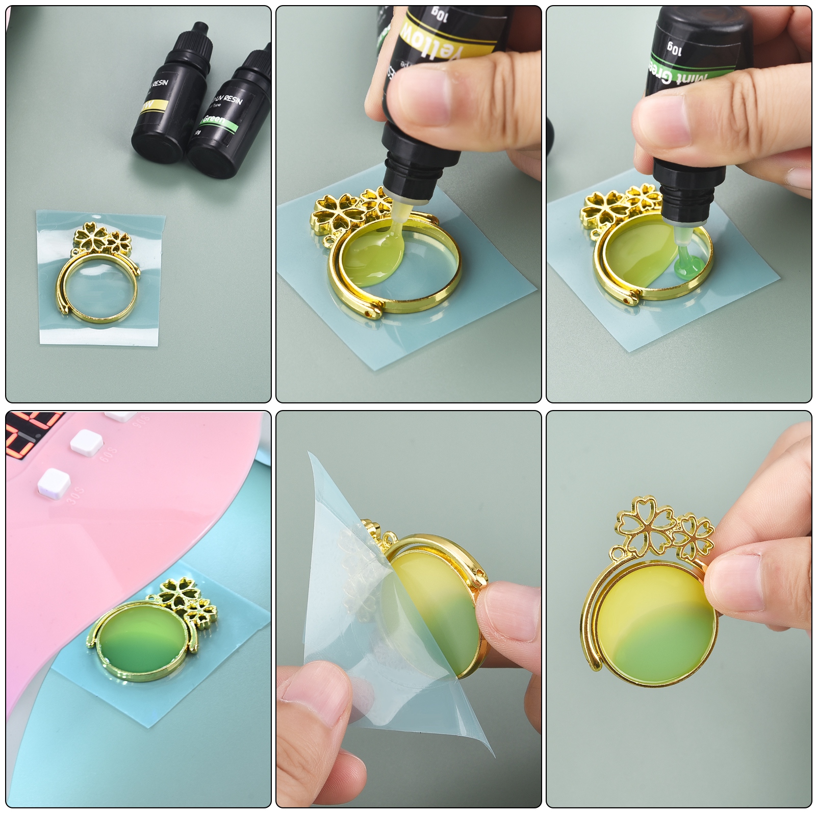 17 Colors UV Resin Glue 10ml E - Model Kit Resin 评论和价格