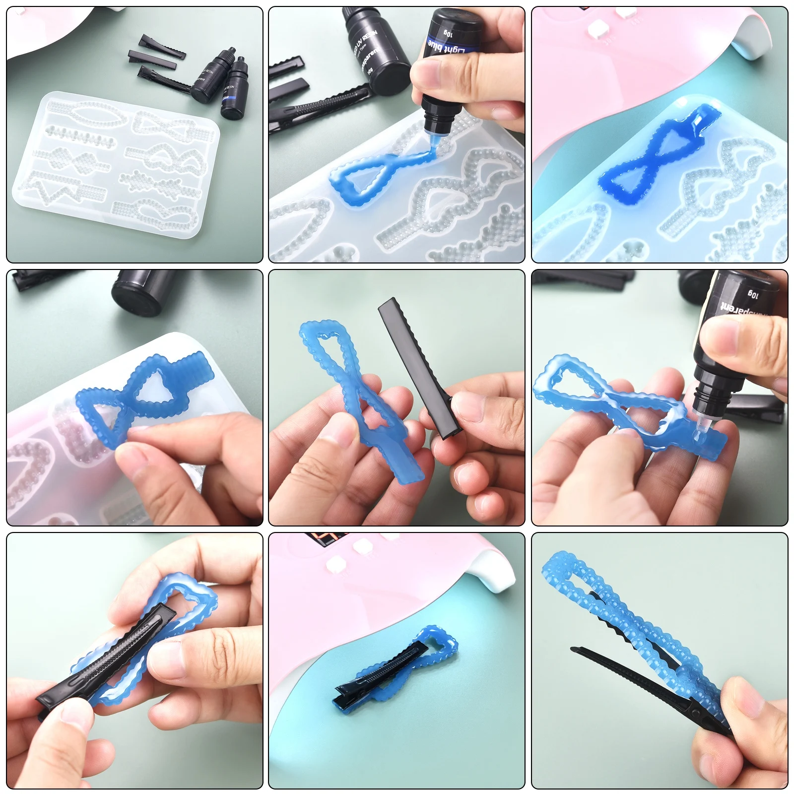 17 Colors UV Resin Glue 10ml E - Model Kit Resin 评论和价格