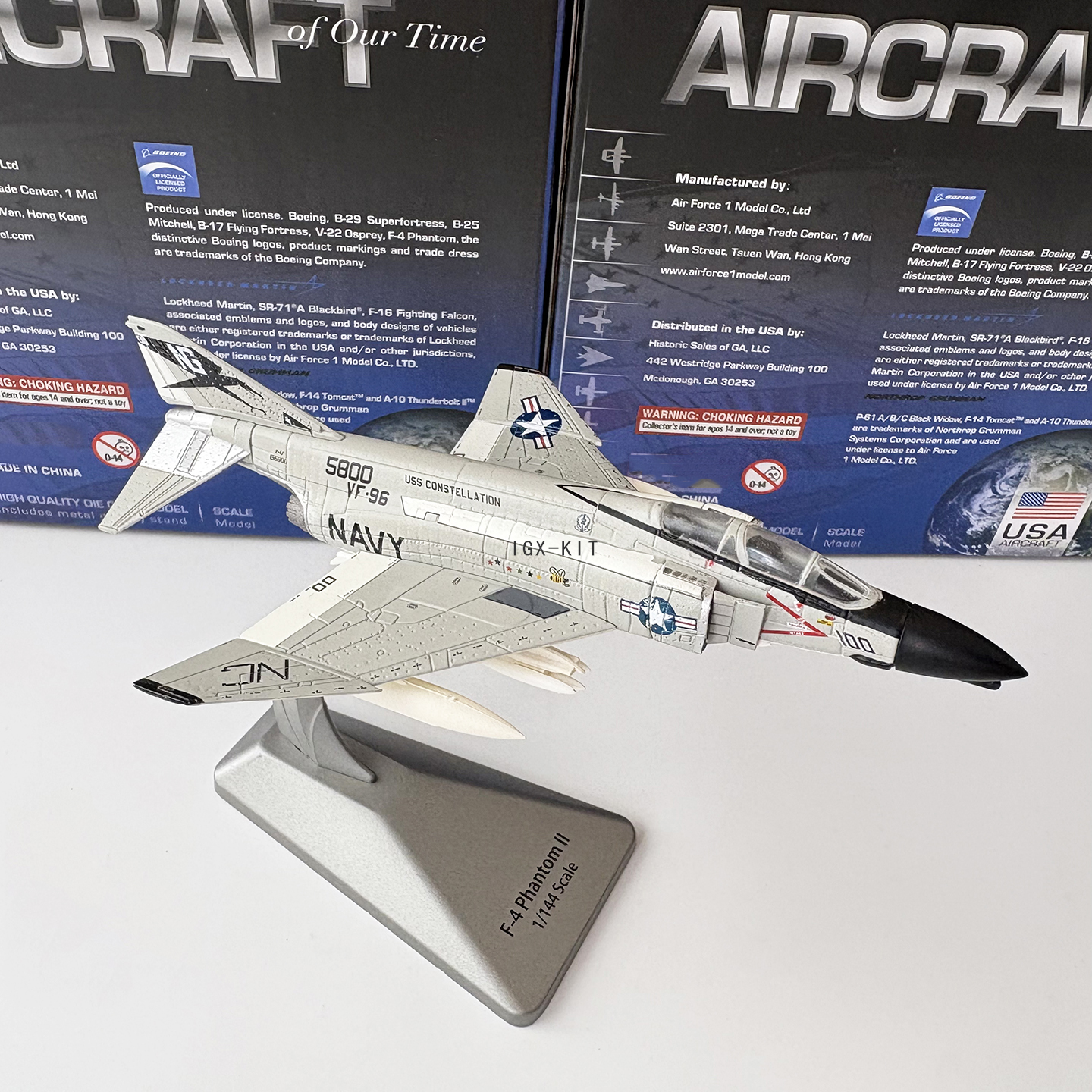 1/144 Scale US F-4 Phantom II  - Model Kit Airplane 评论和价格
