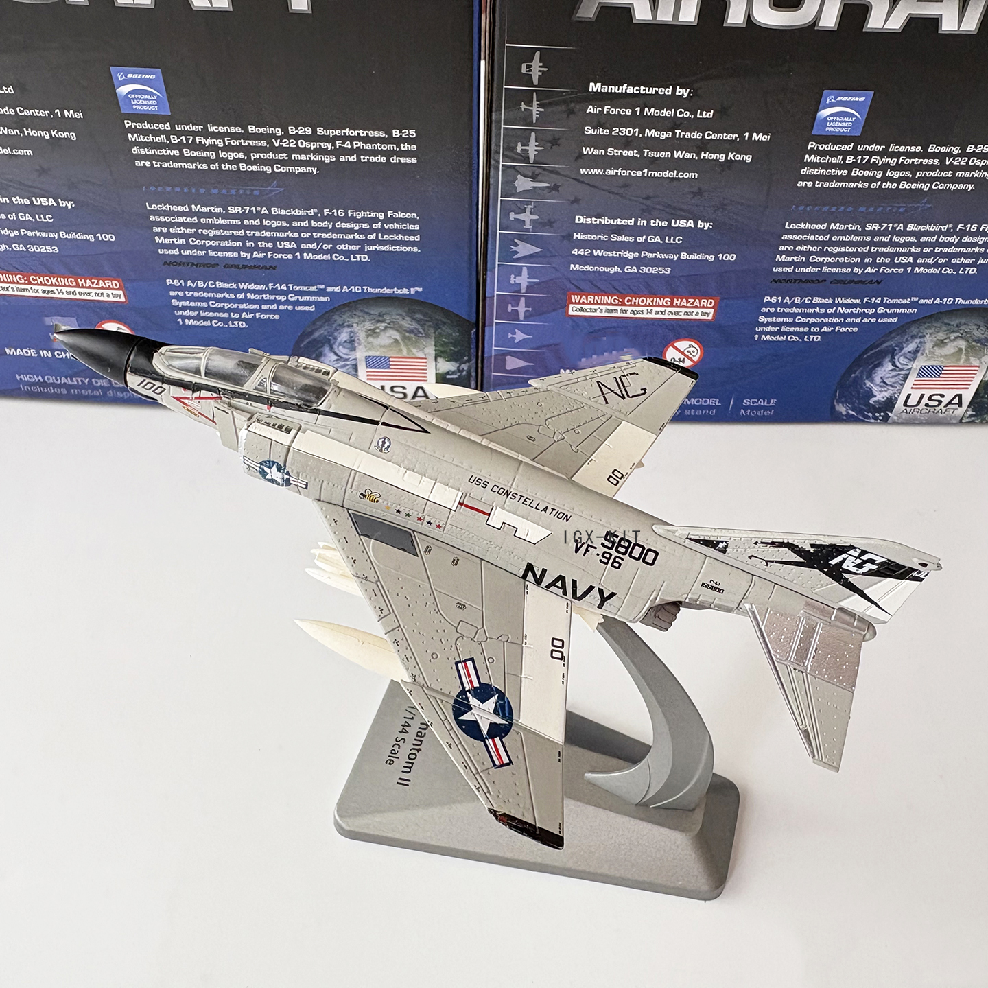 1/144 Scale US F-4 Phantom II  - Model Kit Airplane 评论和价格