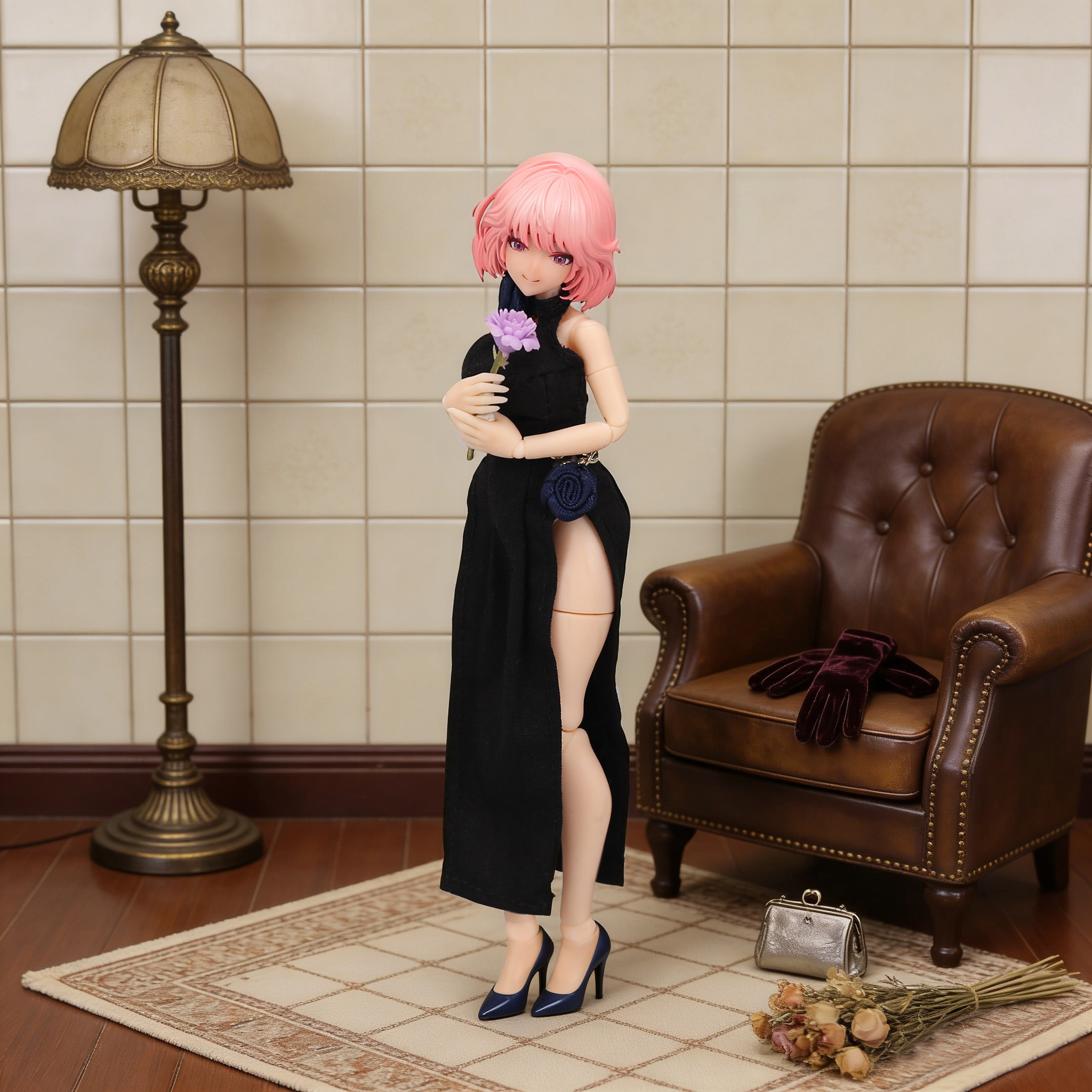 Cheongsam Qipao For 1/12 SNAIL - Model Kit Kotobukiya 评论和价格