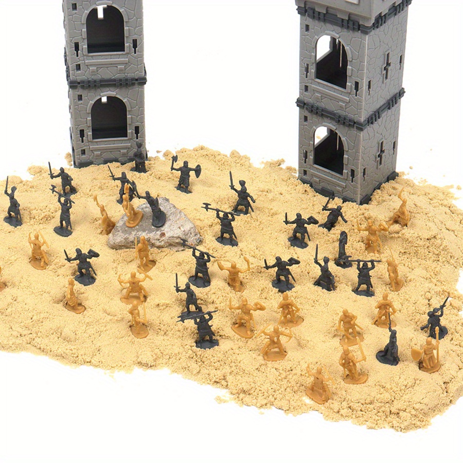 49pcs Mini Medieval Soldier Fi - Model Kit Gunpla 评论和价格