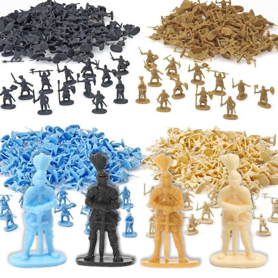 100pcs Random Medieval Knight  - Model Kit Gunpla 评论和价格