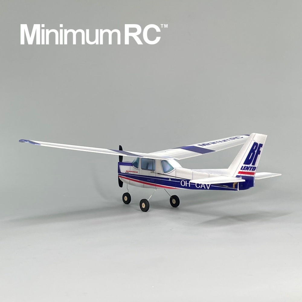 MinimumRC Plane Kit Blue Cessn - Model Kit Airplane 评论和价格