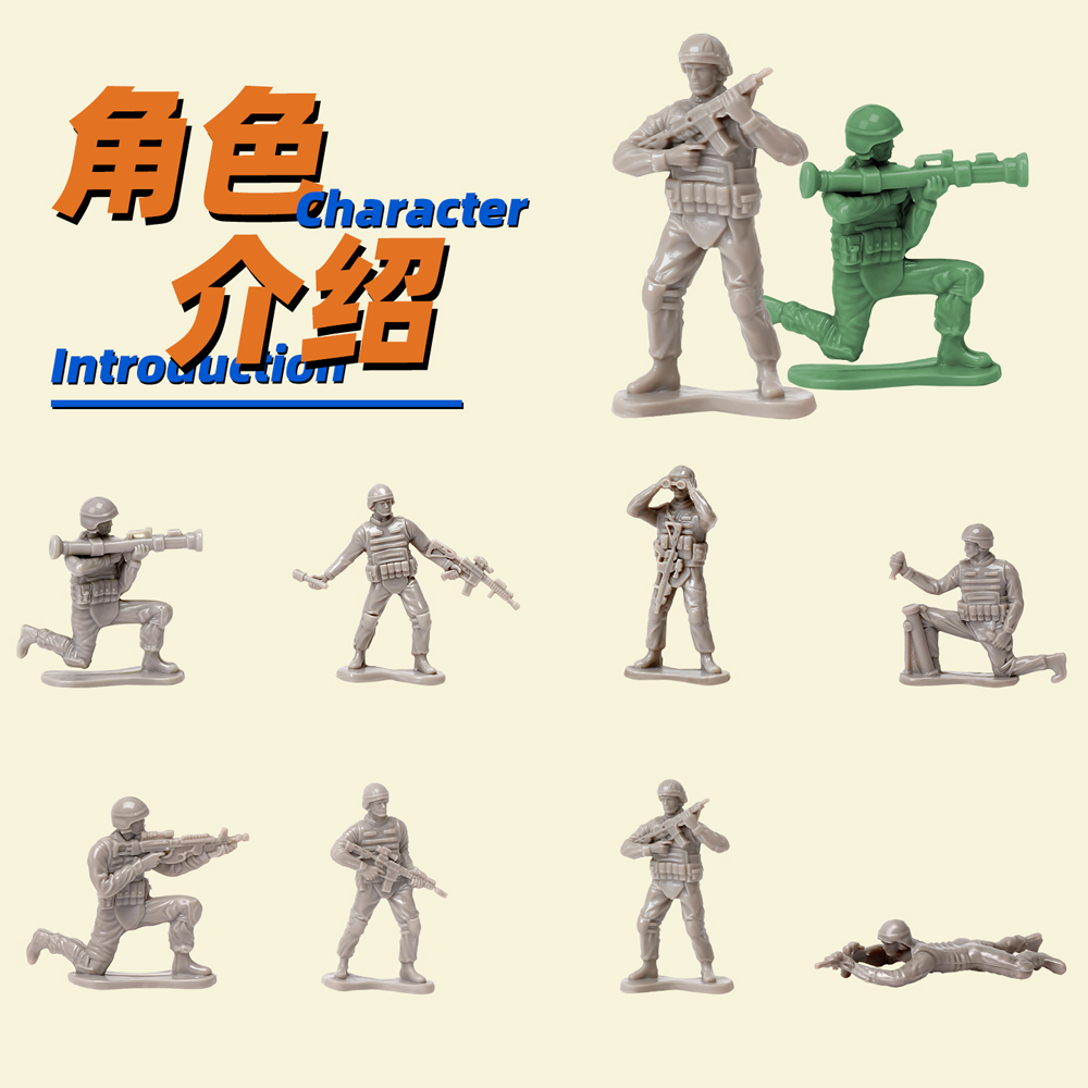 ViiKONDO Army Men Toy Military - Model Kit Gunpla 评论和价格