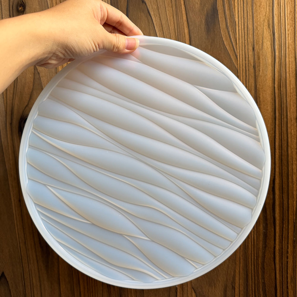 Large Round Tray Silicone Mold - Model Kit Resin 评论和价格