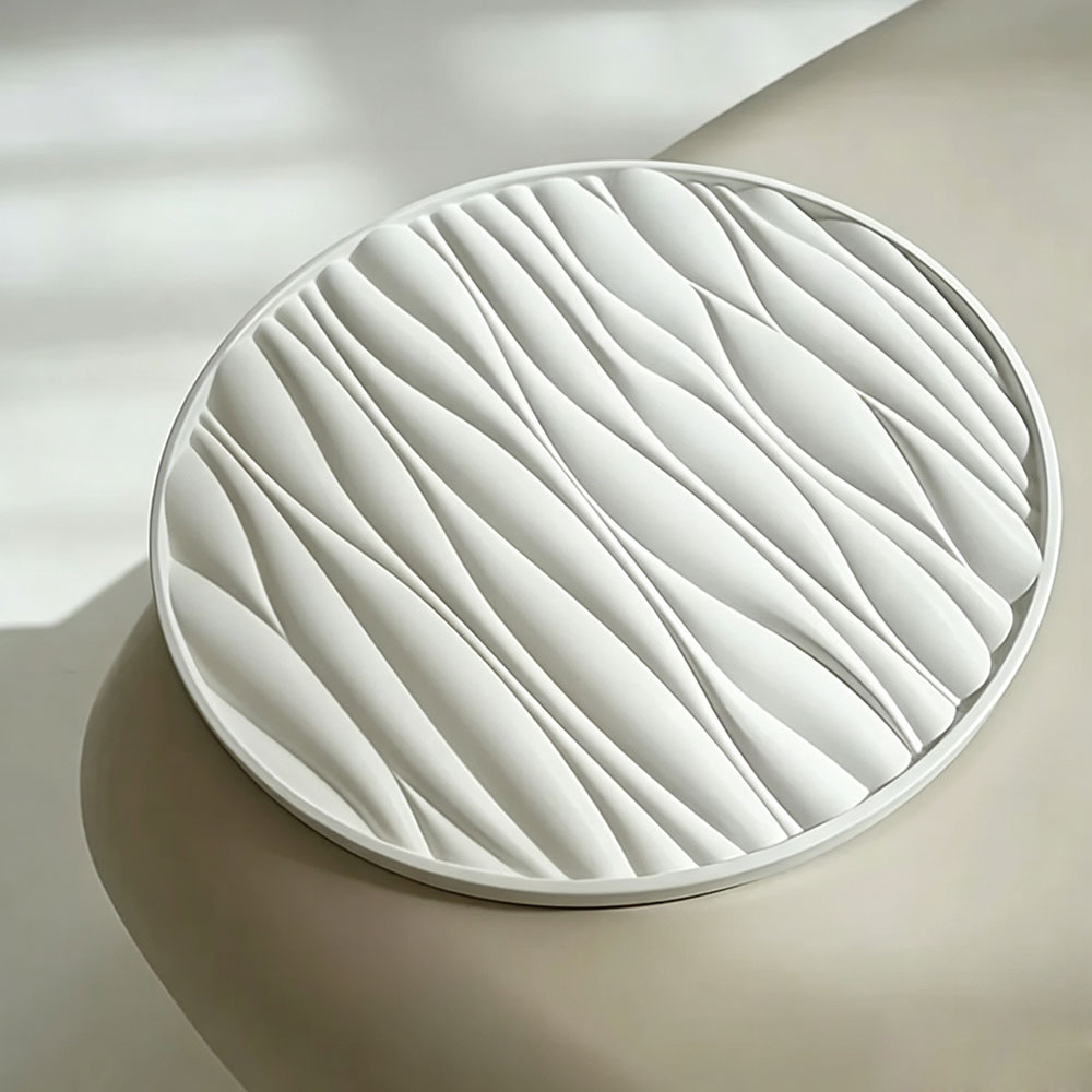 Large Round Tray Silicone Mold - Model Kit Resin 评论和价格