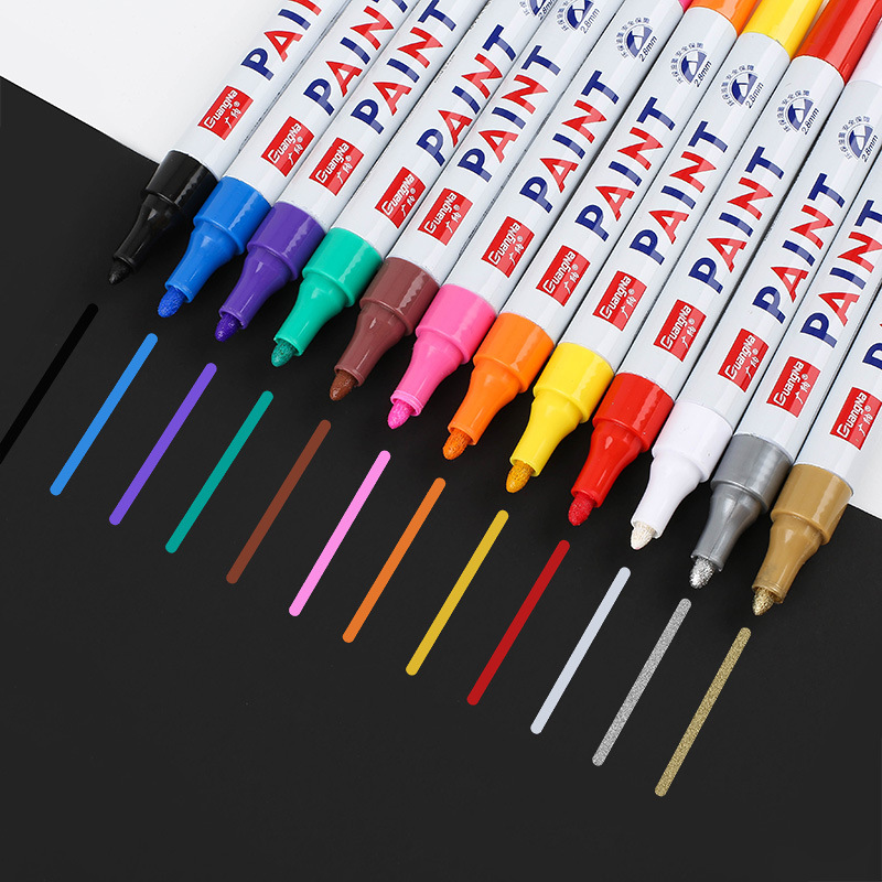 12Pcs White Paint Markers Pens - Model Kit Markers 评论和价格