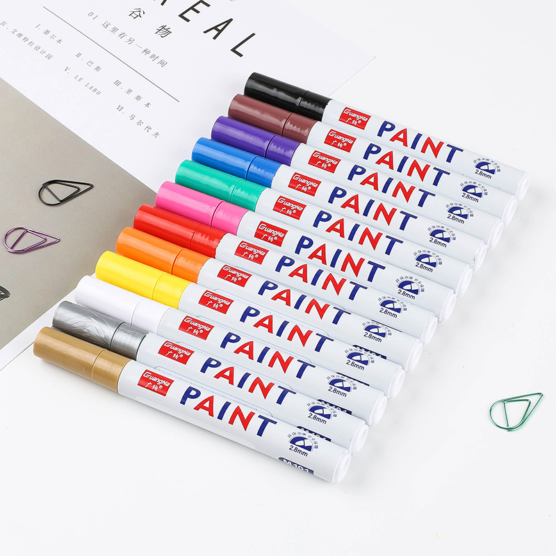 12Pcs White Paint Markers Pens - Model Kit Markers 评论和价格