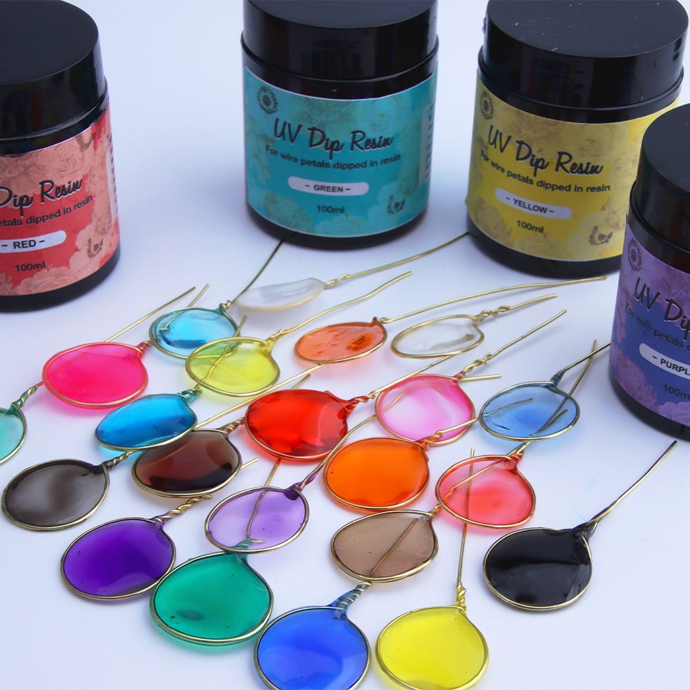 12 Colors UV Dipping Resin (Sp - Model Kit Resin 评论和价格