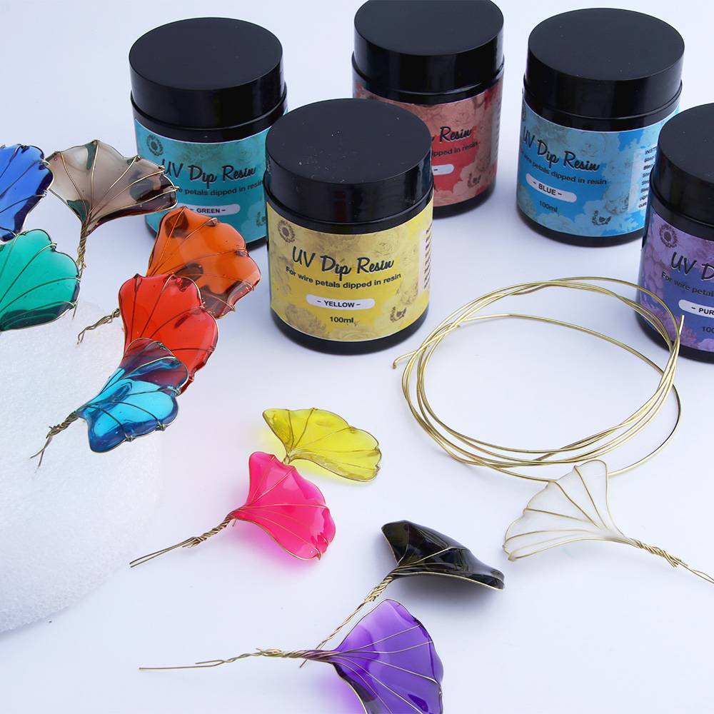 12 Colors UV Dipping Resin (Sp - Model Kit Resin 评论和价格