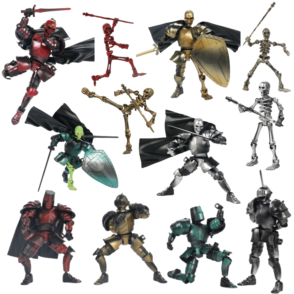 Medieval Knight Skeleton Actio - Model Kit Gunpla 评论和价格