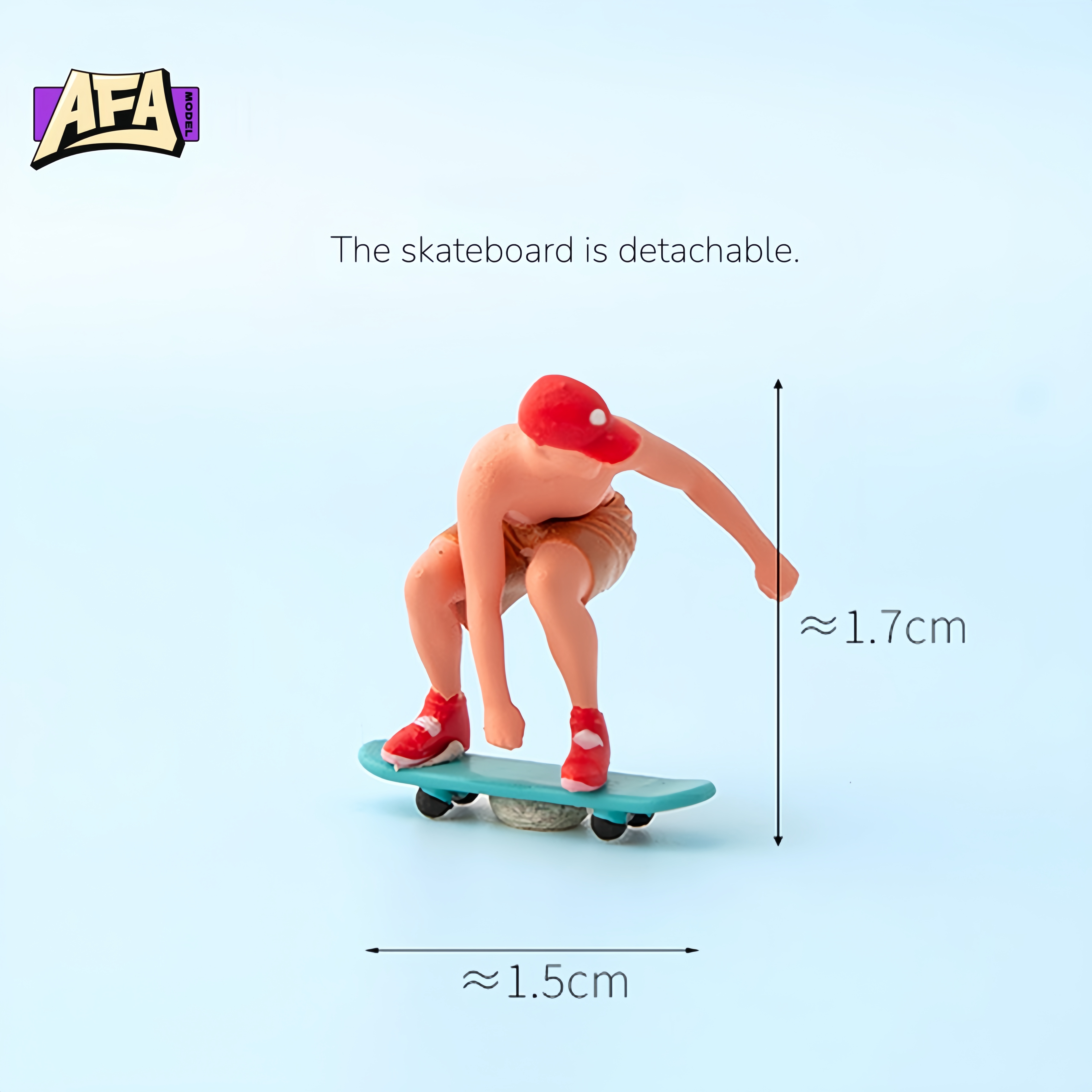 1 64 resin diorama skate Minia - Model Kit Resin 评论和价格