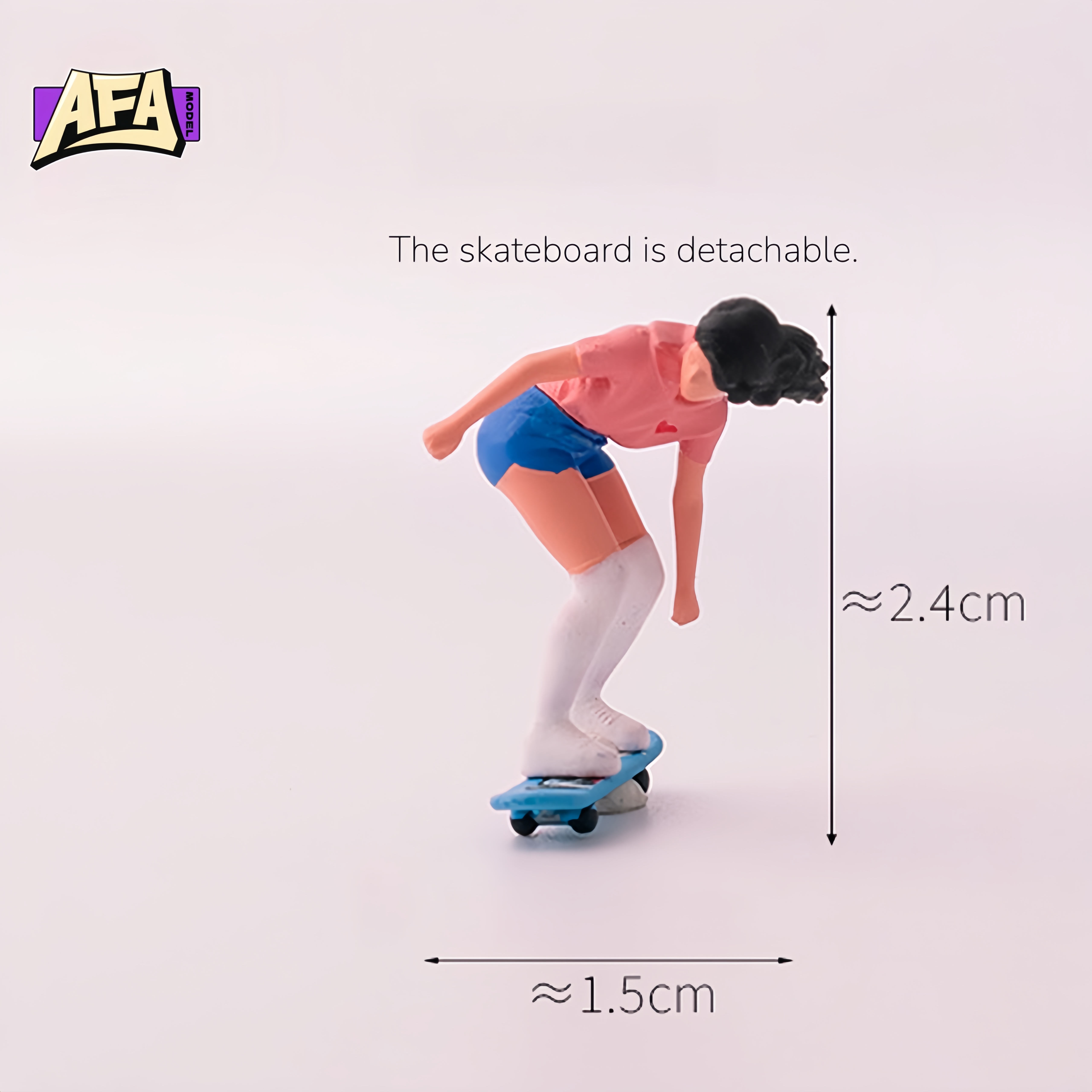 1 64 resin diorama skate Minia - Model Kit Resin 评论和价格