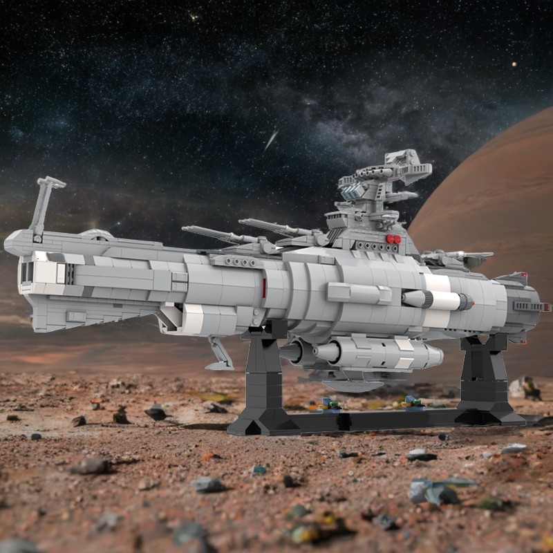 1347pcs MOC Space Battleship Y - Model Kit Yamato Space 评论和价格