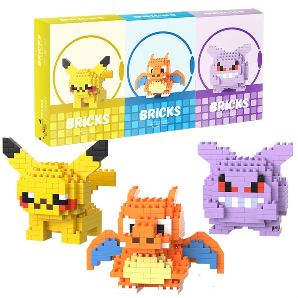 Pokemon Micro Building Blocks  - Model Kit Resin 评论和价格