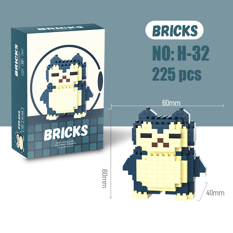Pokemon Micro Building Blocks  - Model Kit Resin 评论和价格