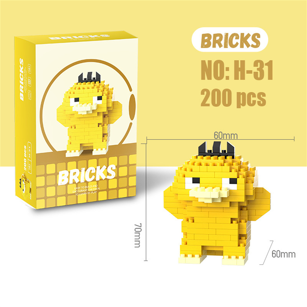 Pokemon Micro Building Blocks  - Model Kit Resin 评论和价格