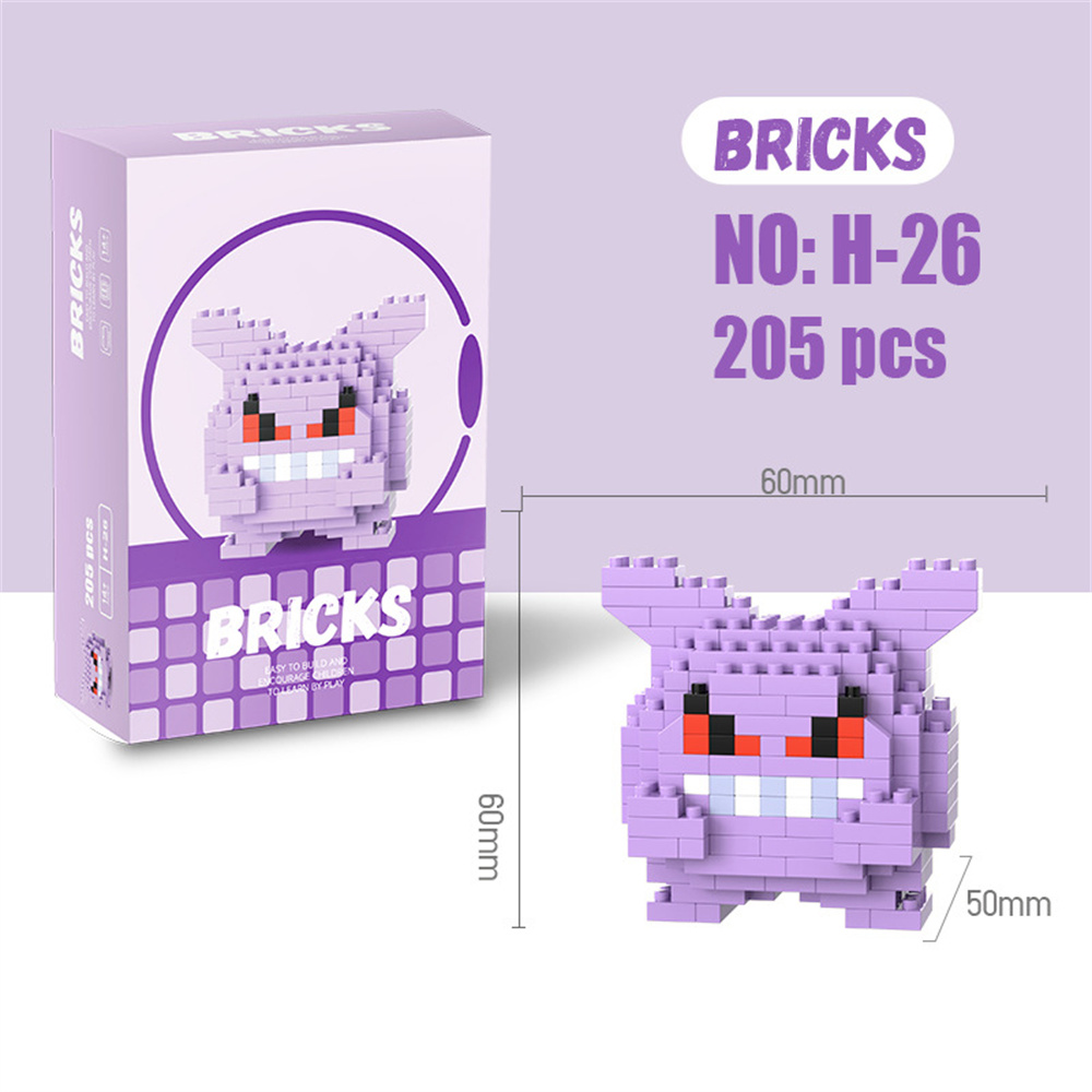 Pokemon Micro Building Blocks  - Model Kit Resin 评论和价格