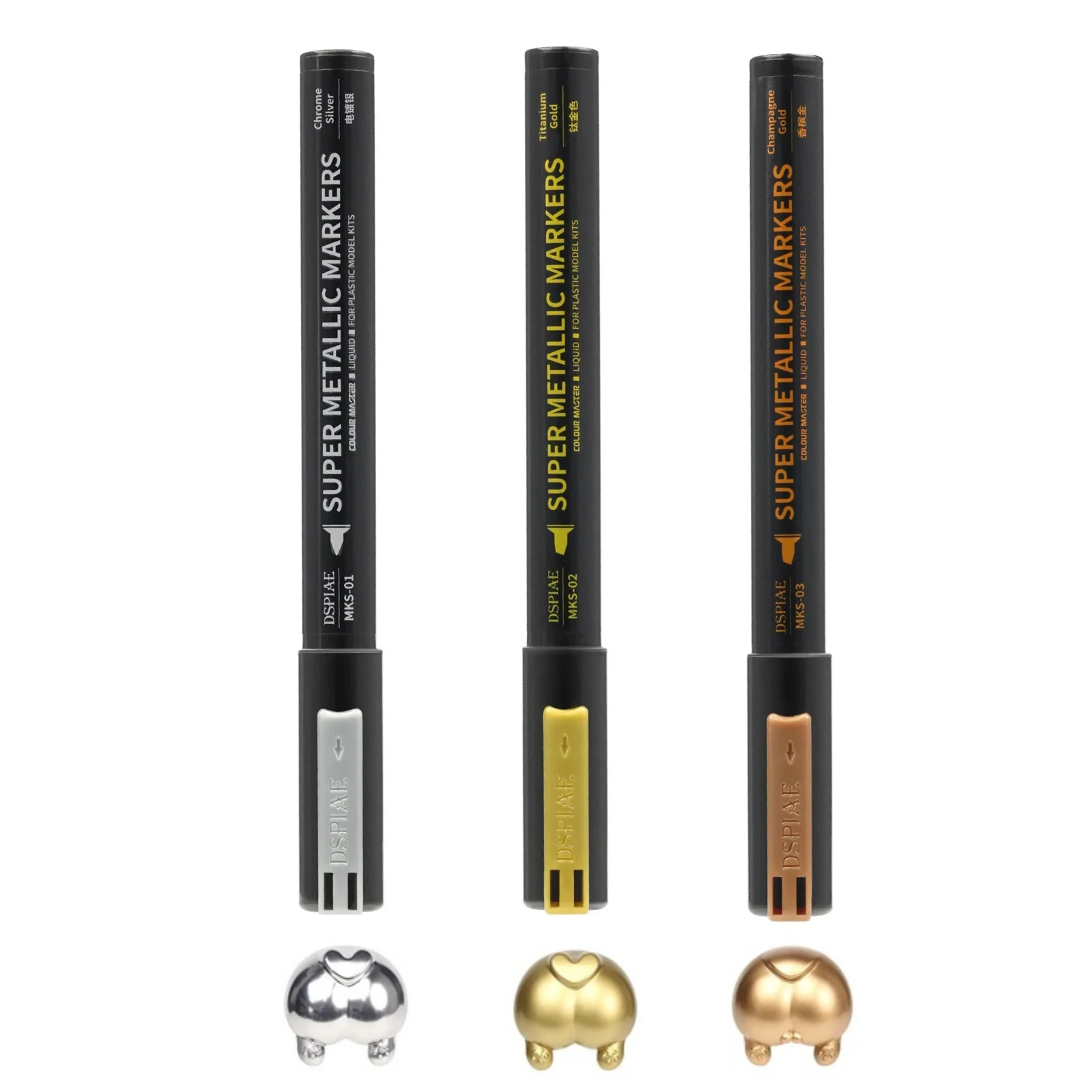 DSPIAE MKS Super Metallic Colo - Model Kit Markers 评论和价格