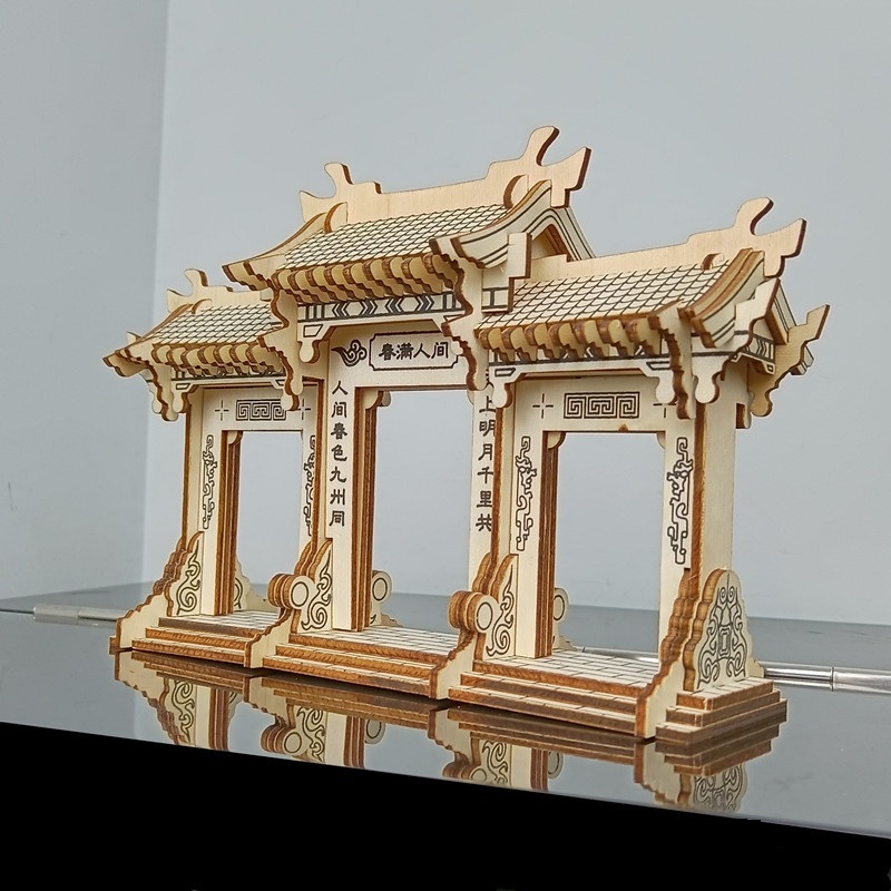 China Ancient Torii Road Memor - Model Kit Yamato Space 评论和价格
