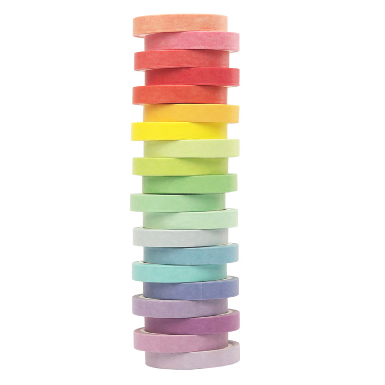 20roll 7.5mm Colorful Washi Ta - Masking Tape Thin 评论和价格