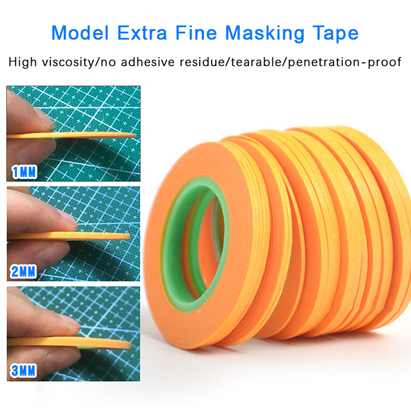 18Meters Wide 1mm/2mm/3mm Mode - Masking Tape Thin 评论和价格