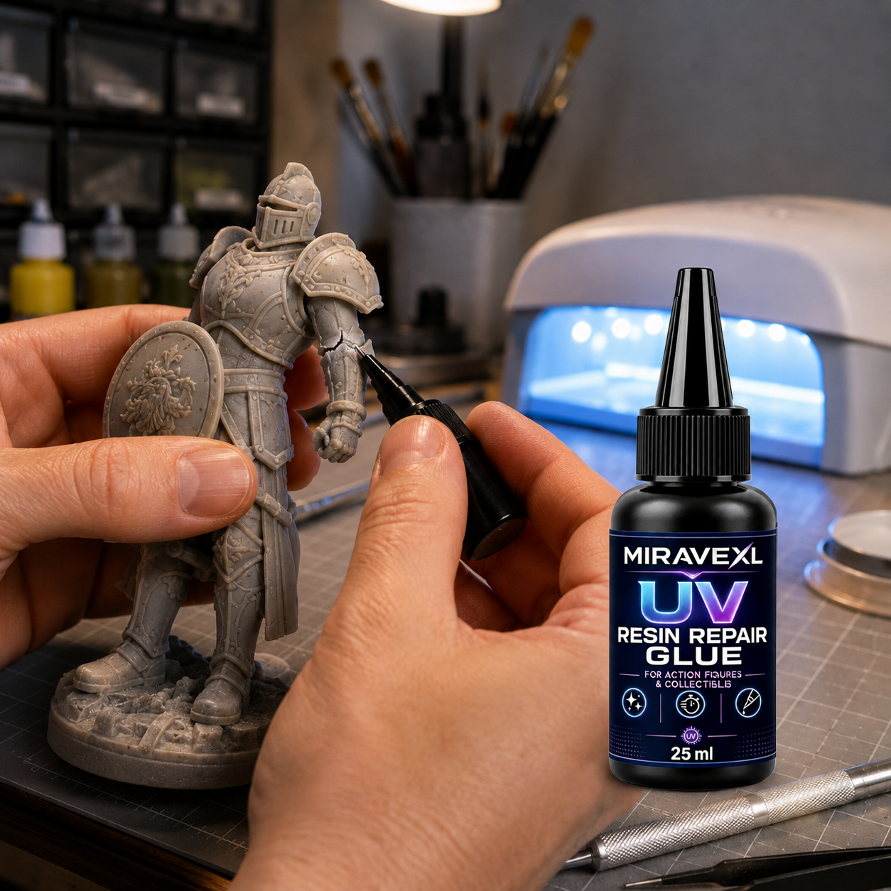 25g MIRAVEXL  UV Epoxy Resin G - Model Kit Resin 评论和价格