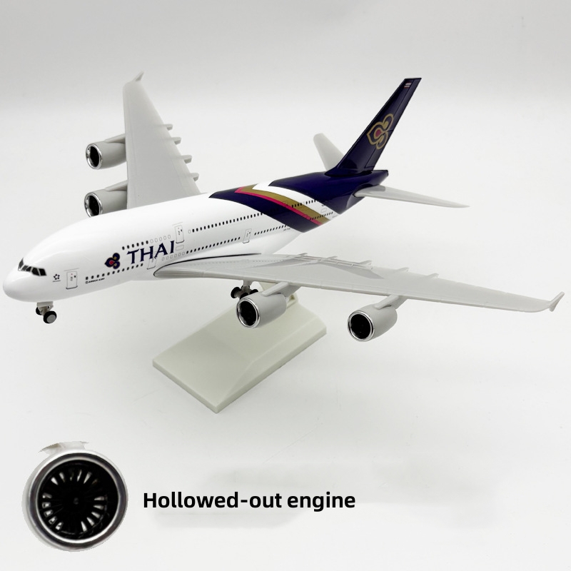 1/240 Scale Thai A380 Airplane - Model Kit Airplane 评论和价格