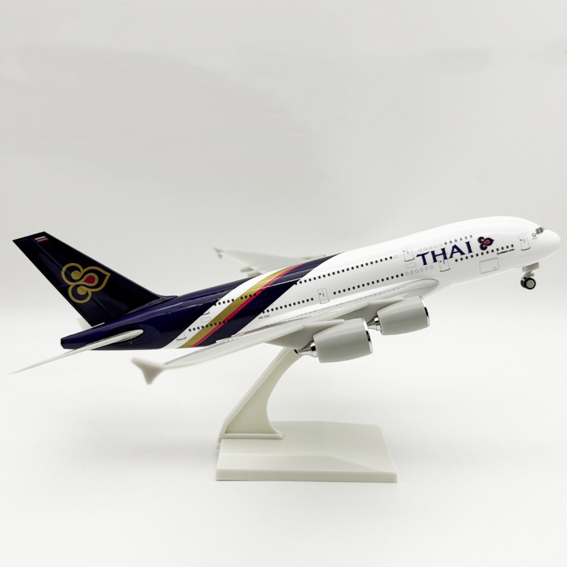 1/240 Scale Thai A380 Airplane - Model Kit Airplane 评论和价格