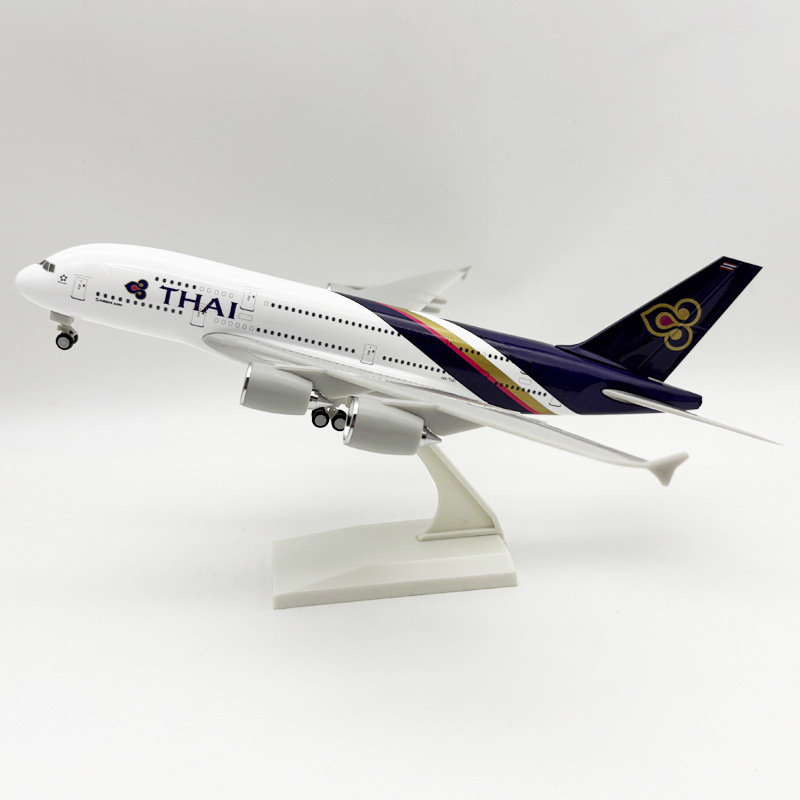 1/240 Scale Thai A380 Airplane - Model Kit Airplane 评论和价格