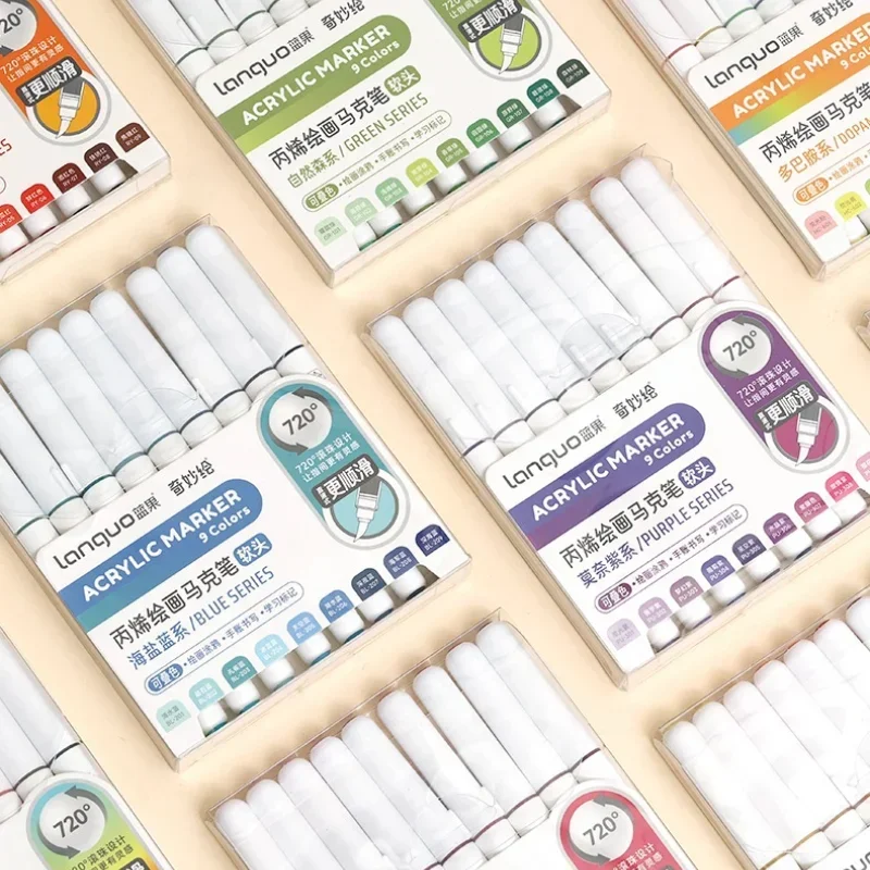 LANGUO 171/9 Colors Direct Liq - Model Kit Markers 评论和价格