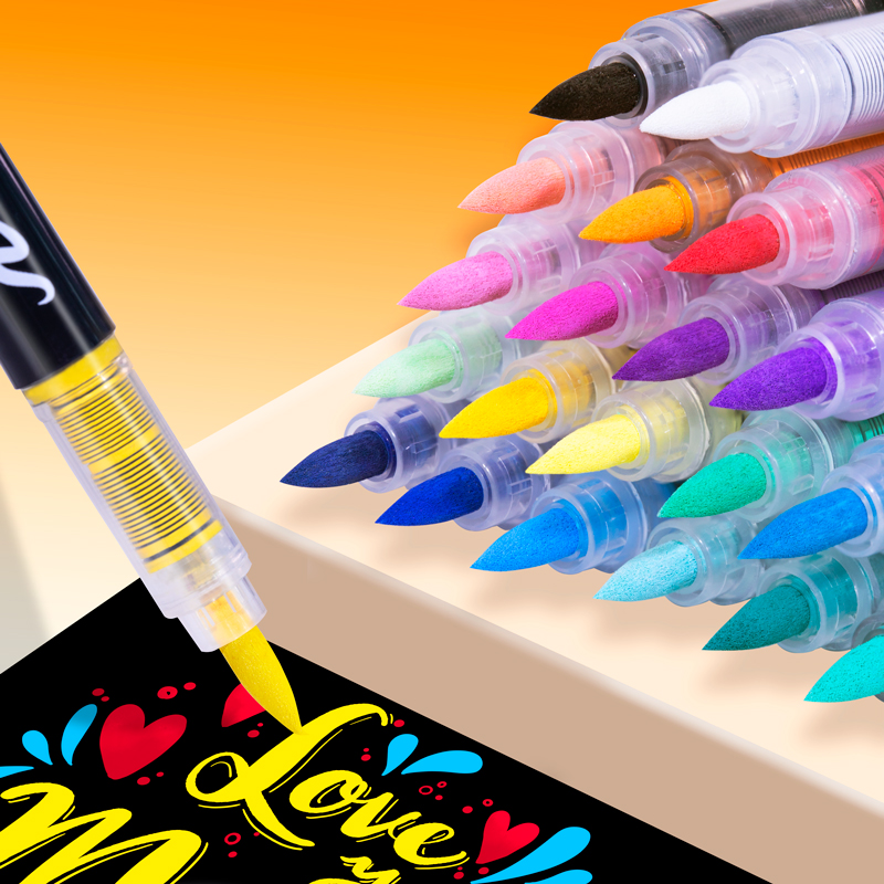 16 Colors Straight liquid Acry - Model Kit Markers 评论和价格